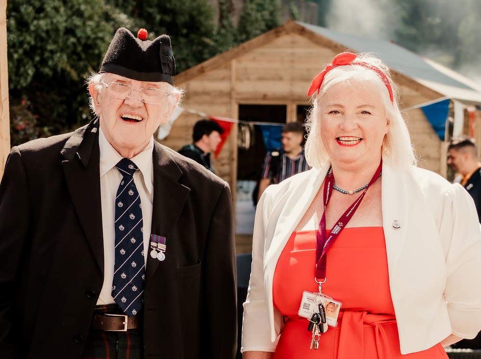 Veterans mark Platinum Jubilee with Edinburgh celebration