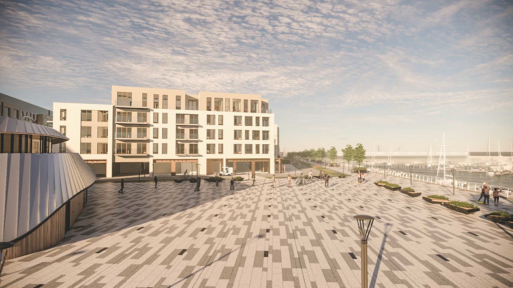 Revised plans lodged for Granton Harbour residential development