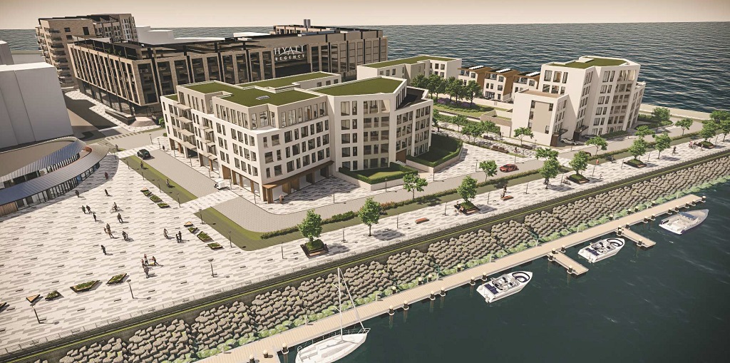Revised plans lodged for Granton Harbour residential development