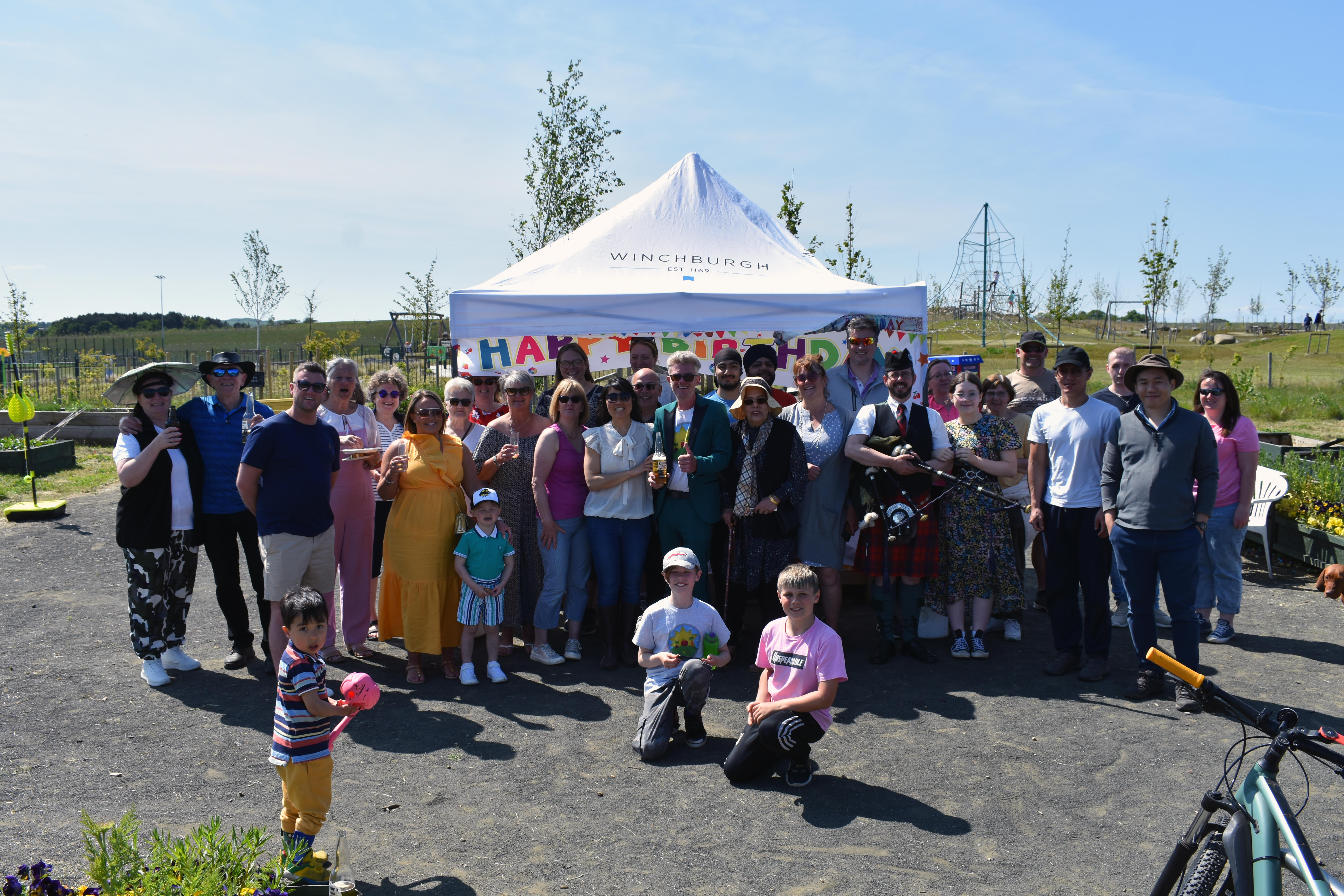 Community spirit in full bloom as Winchburgh groups celebrate milestone anniversaries