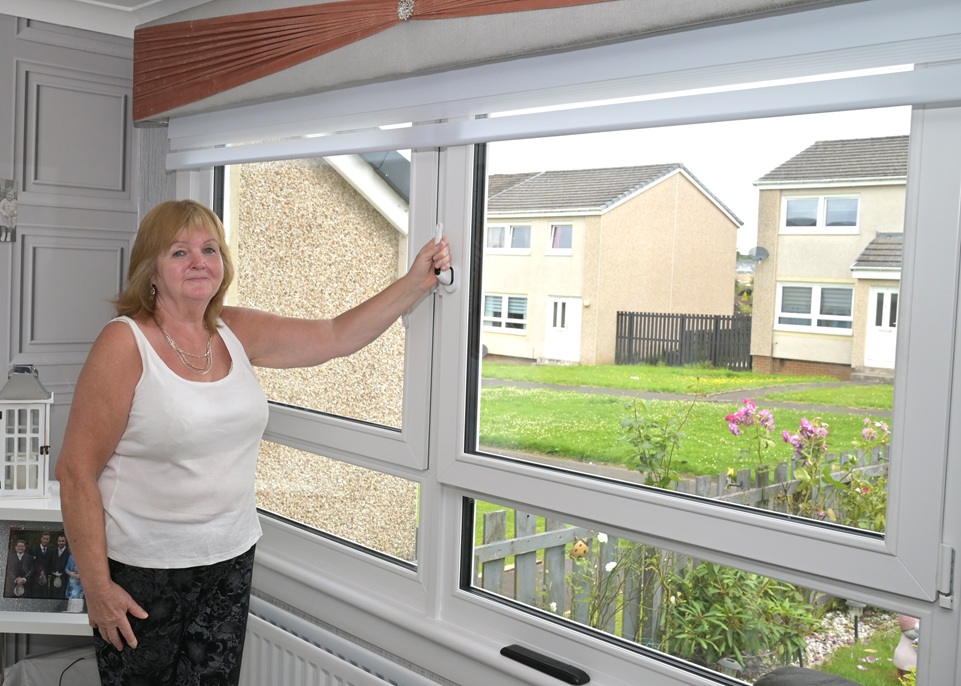 Windows upgrade providing clear improvements North Lanarkshire for tenants