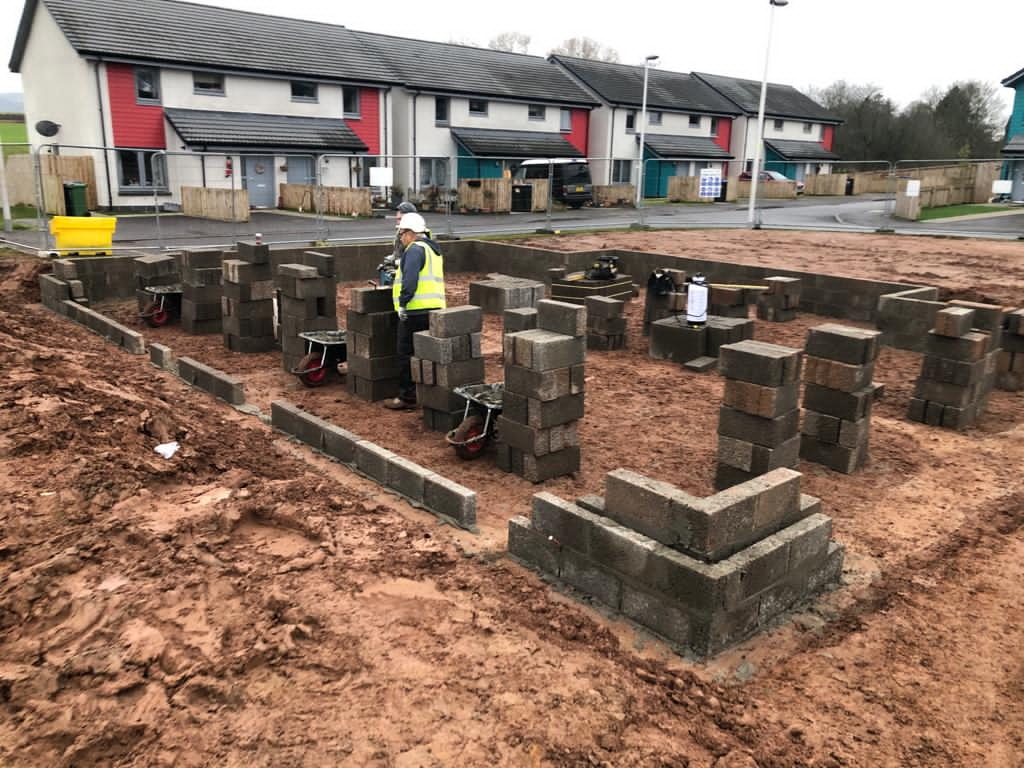 Construction begins to deliver new affordable homes near Coupar Angus