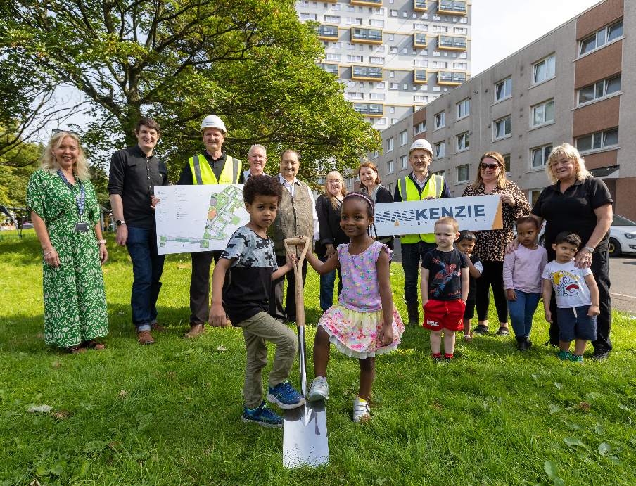 Transformational environmental works start at Queens Cross