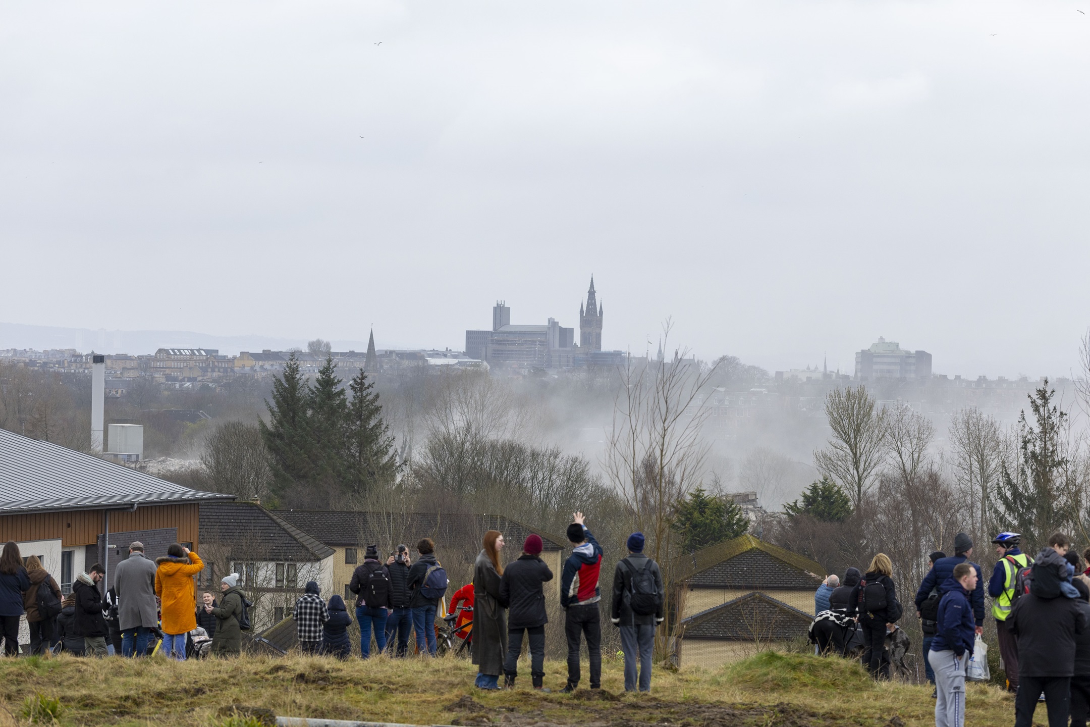 Wyndford multi-storey towers demolished ahead of £100m transformation