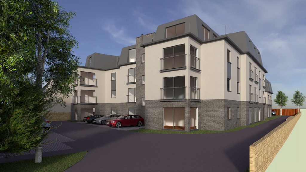 Flats plan unveiled for stalled Edinburgh care home development