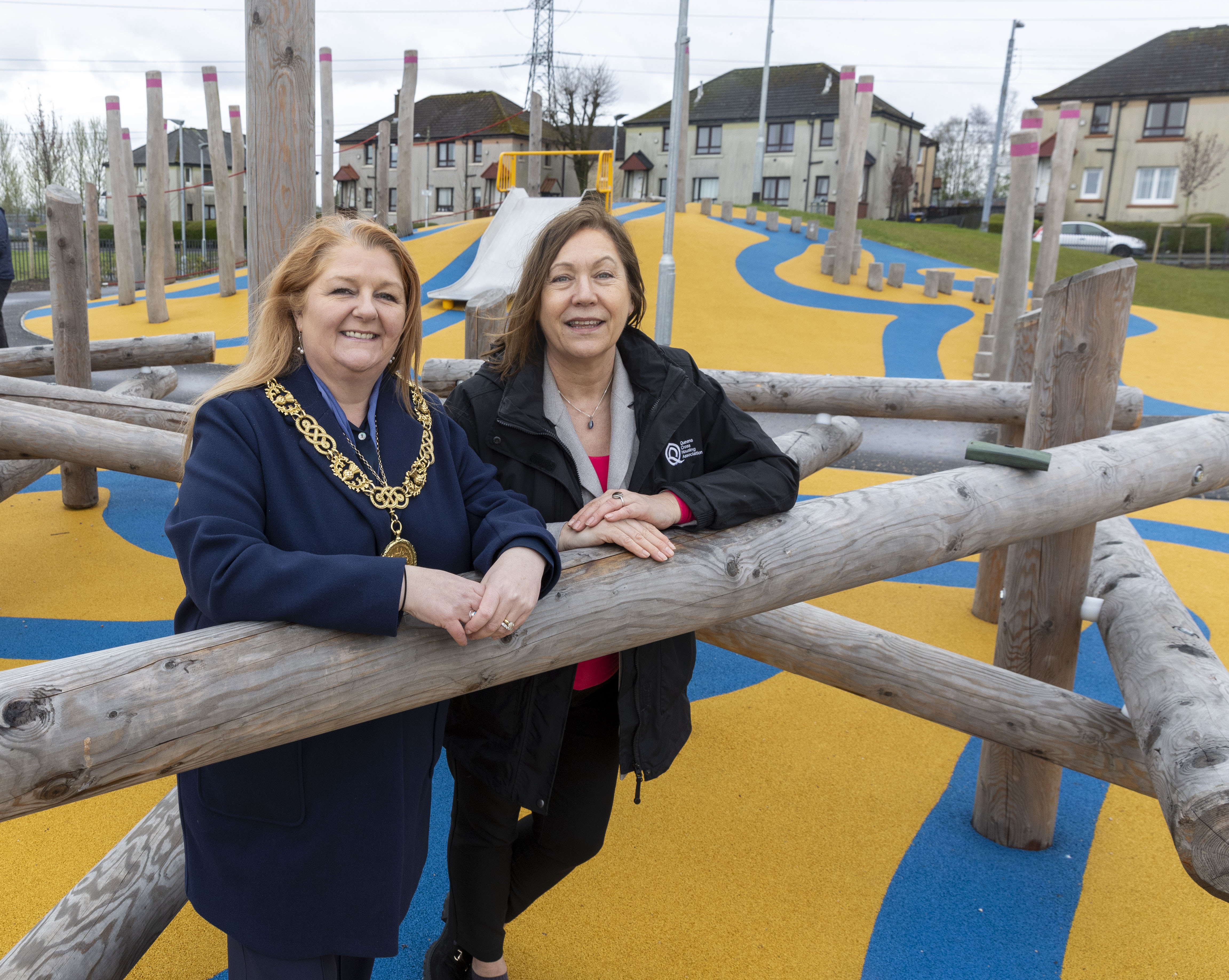 New Glasgow greenspaces hailed in official opening by Queens Cross Housing Association