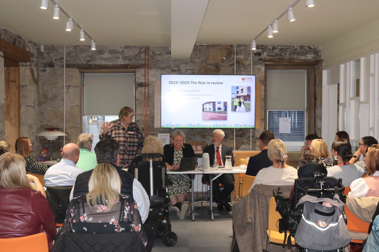 Ayrshire Housing AGM hears of record investment and new build completions