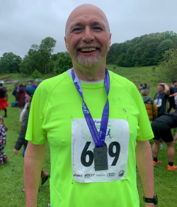 Kingdom's HR director completes marathon raising over £1,000 for charity