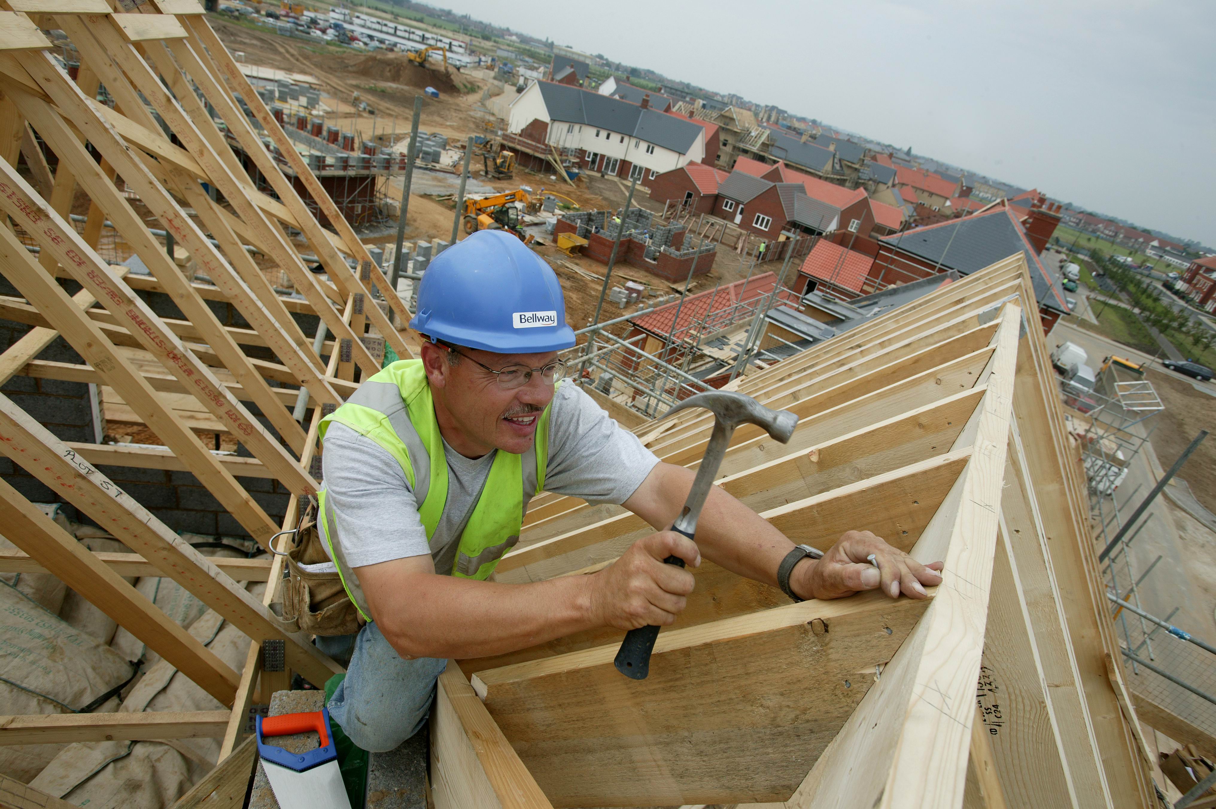 Number of new homes falls to lowest level for eight years