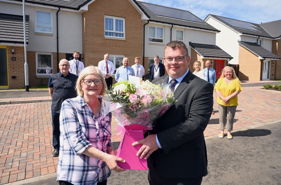 Thirty-six new council homes completed in Wishaw