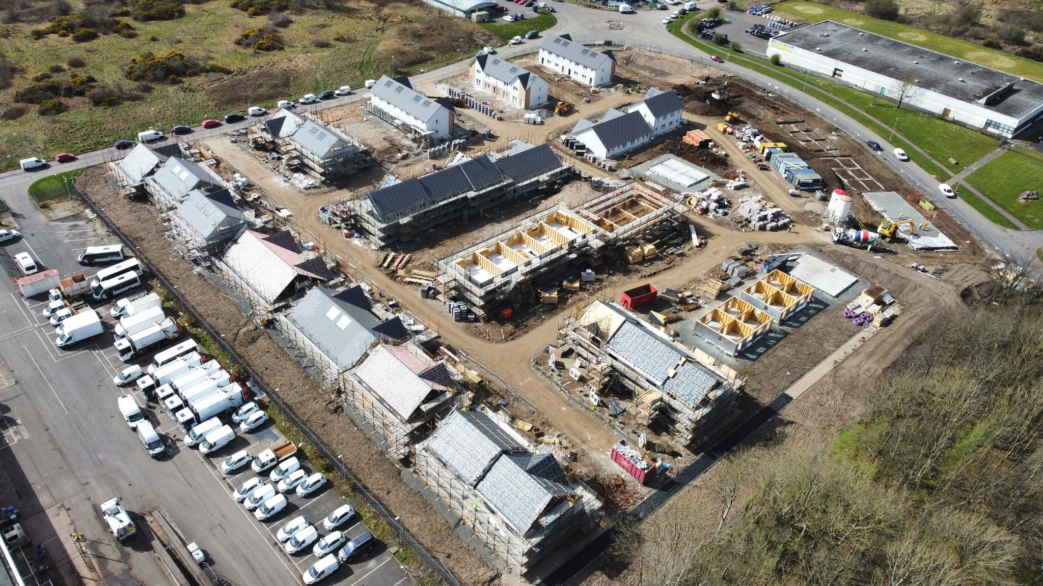 In Pictures: Cunninghame Housing Association's West Byrehill development progress