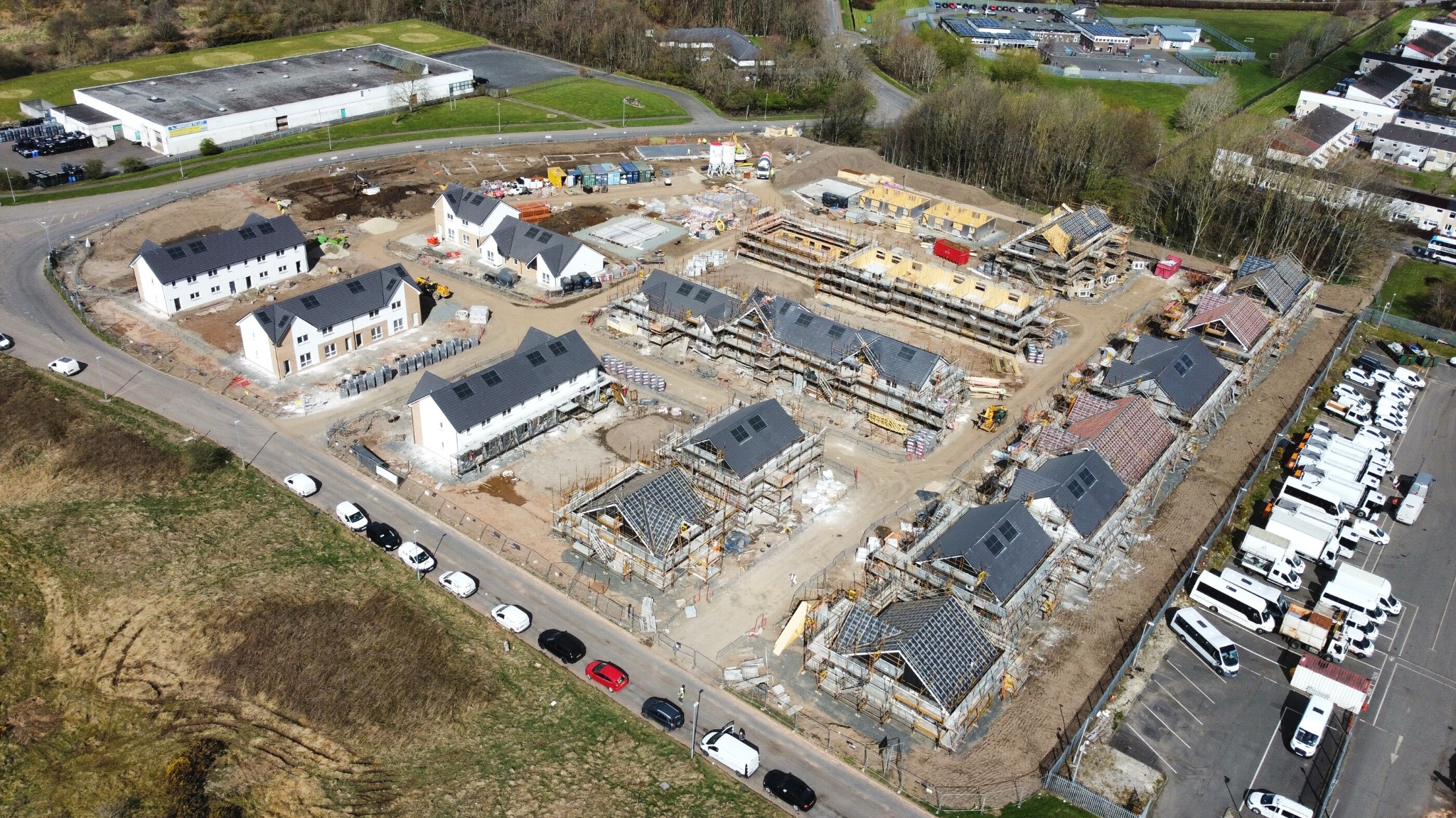 In Pictures: Cunninghame Housing Association's West Byrehill development progress