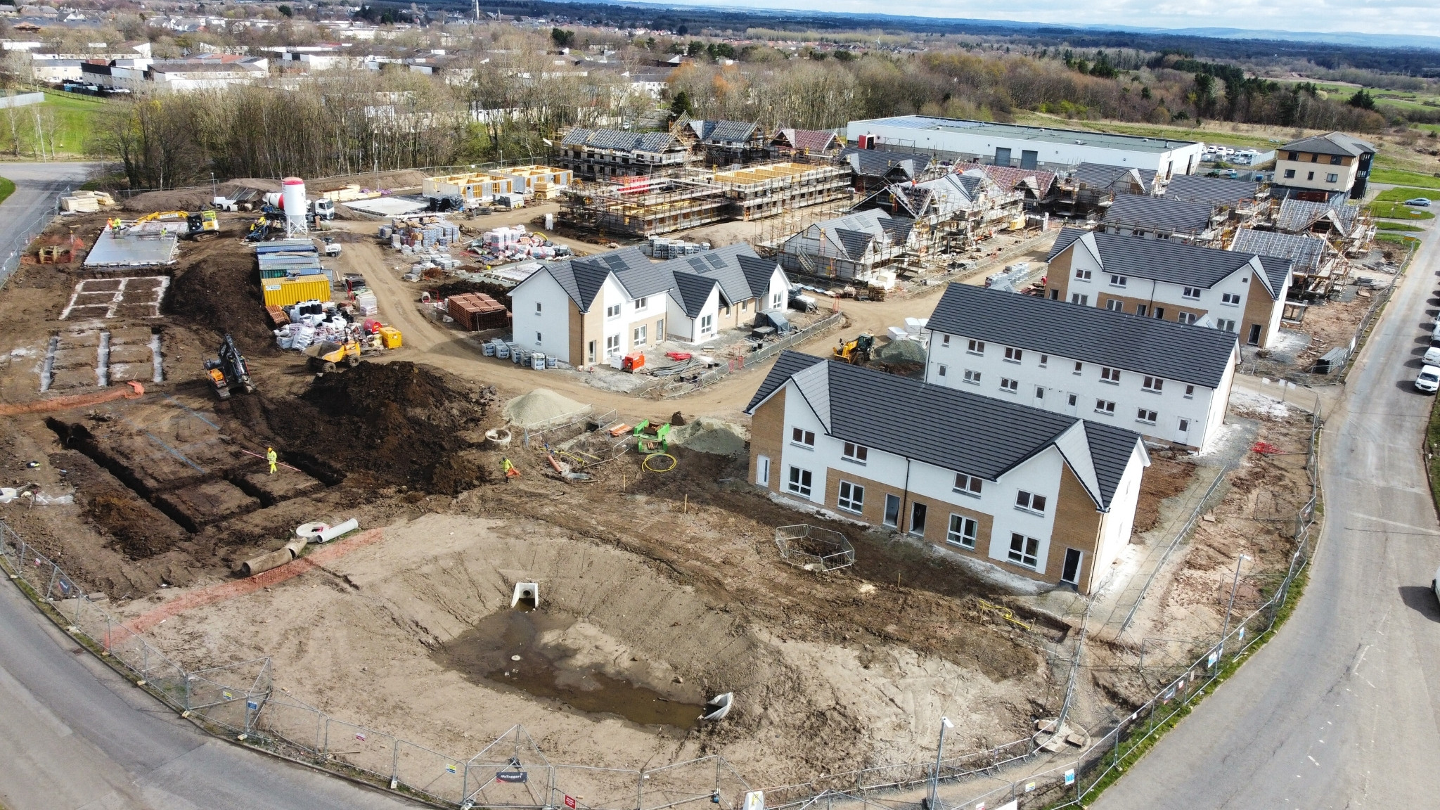 In Pictures: Cunninghame Housing Association's West Byrehill development progress