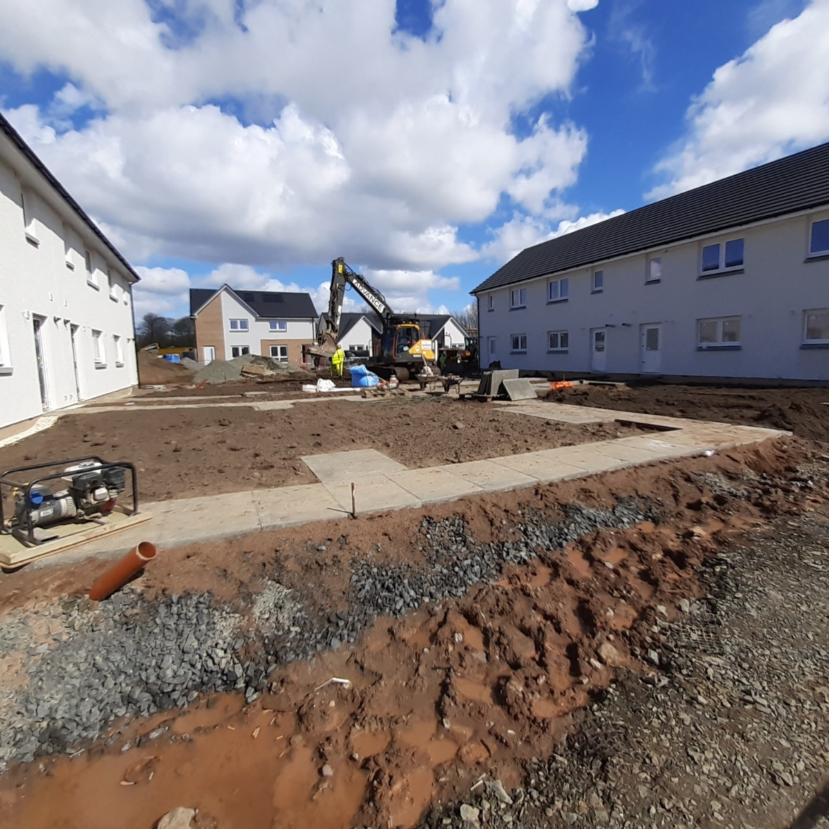 In Pictures: Cunninghame Housing Association's West Byrehill development progress