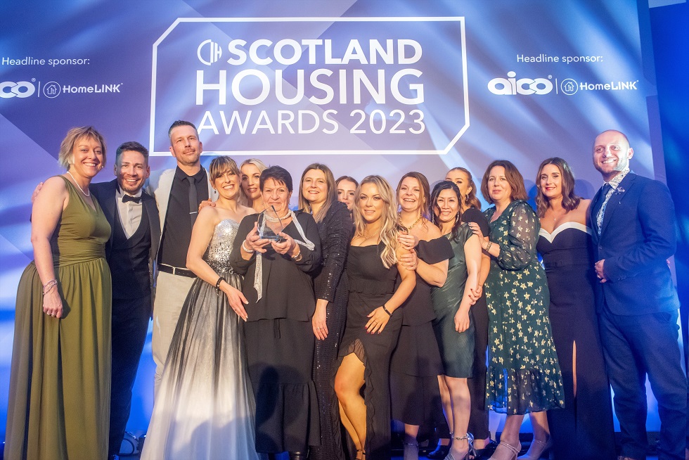 Elderpark celebrates CIH Scotland Housing Awards triumph