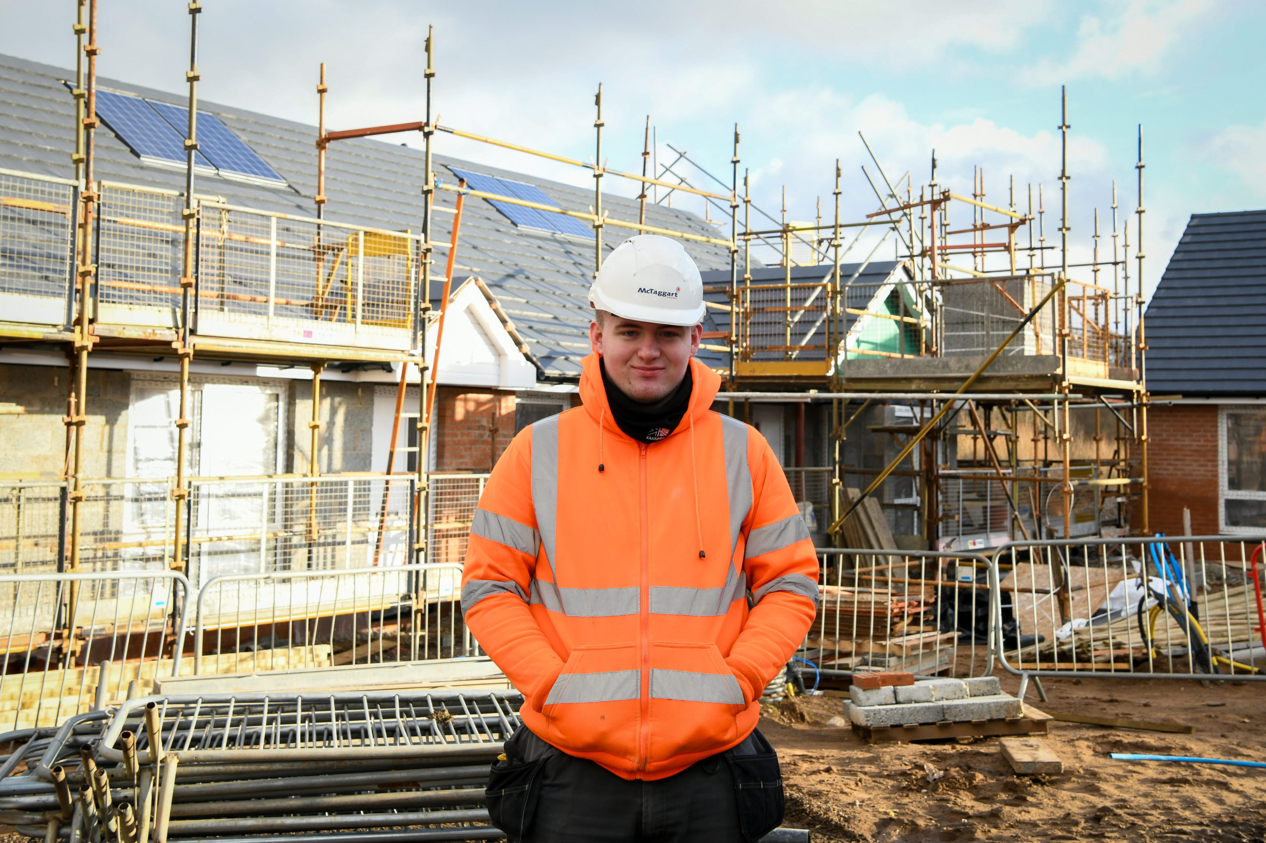 Riverside and McTaggart help youngsters kick-start careers in construction