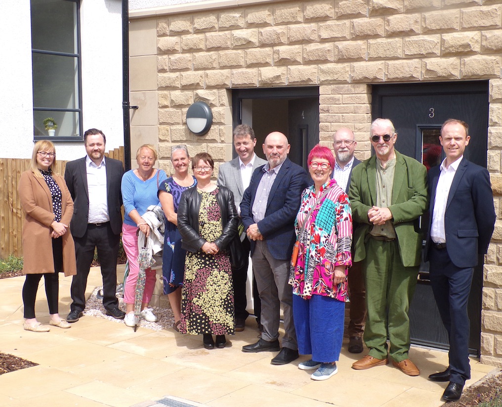 Rural Stirling Housing Association unveils four new homes in Strathblane