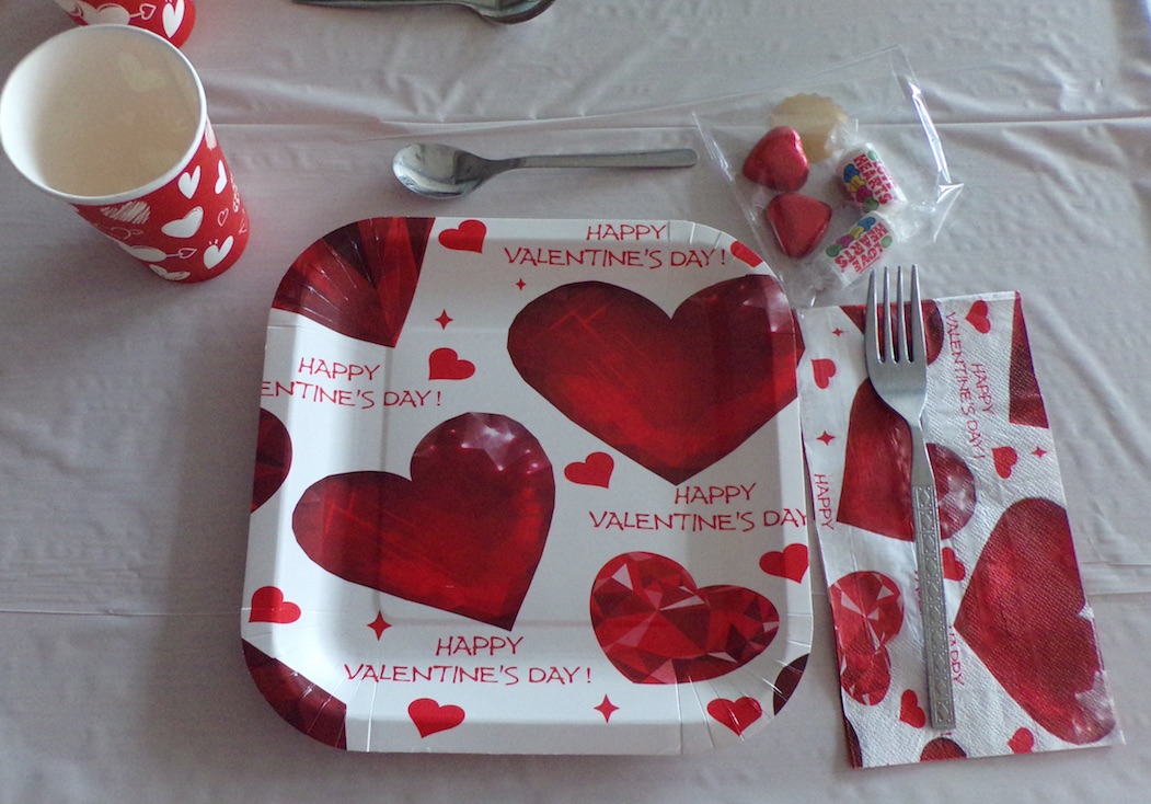 Thenue Housing serves Valentine's lunch with love