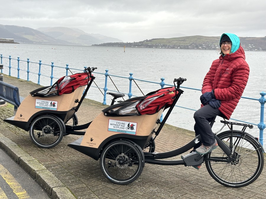 River Clyde Homes brings Cycling Without Age Scotland to Inverclyde