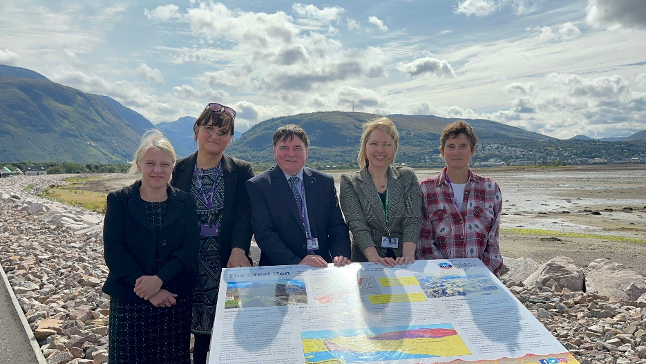 Caol and Lochyside flood prevention scheme official opening