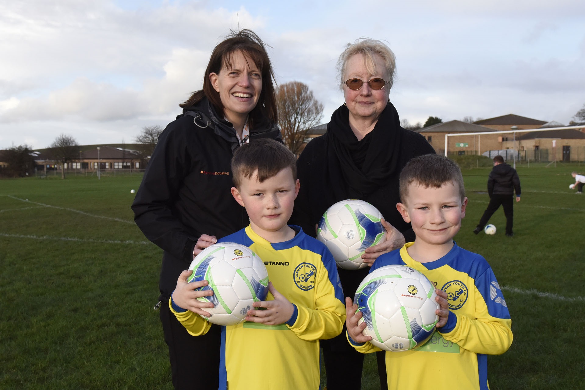 Ayrshire Housing supports young football talent