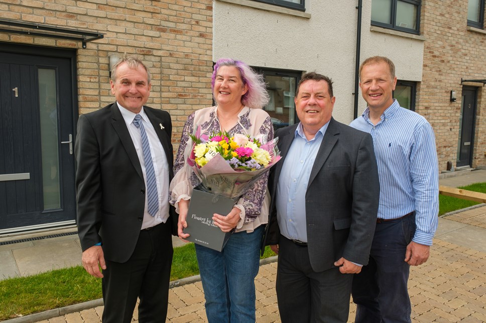 Net zero housing project completed in Kilmarnock