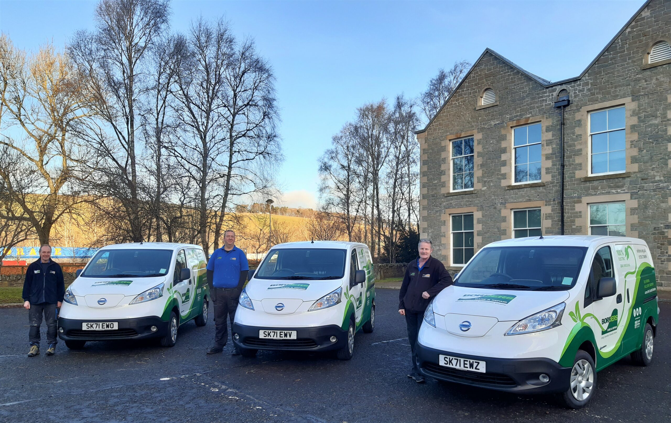 Eildon takes on new fleet of electric vans