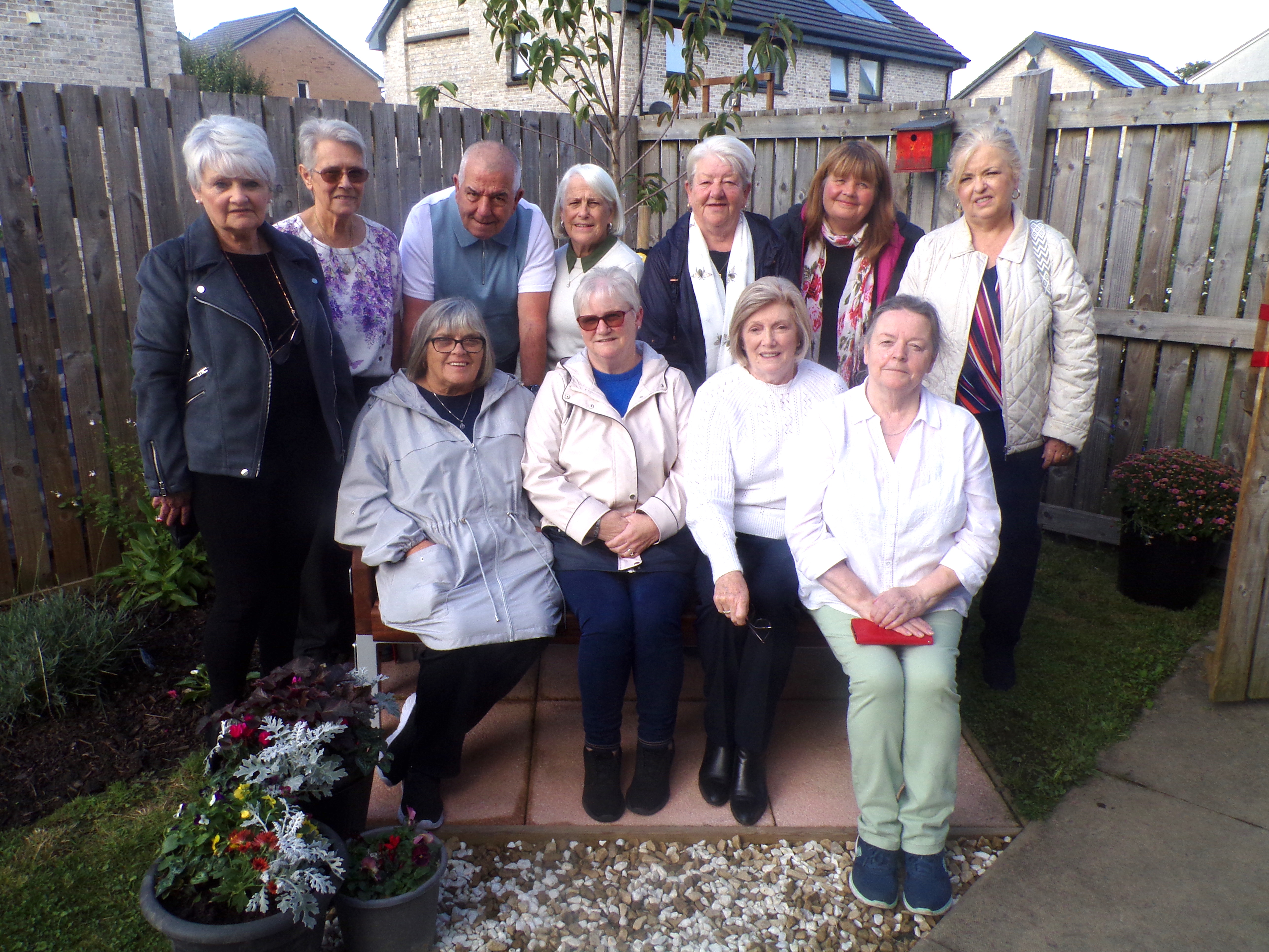 Castlemilk community group creates sensory garden with tribute to Thenue Housing former chair