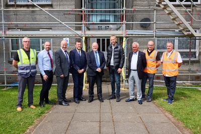 Scheme to reduce energy bills in Girvan and Dailly gets underway