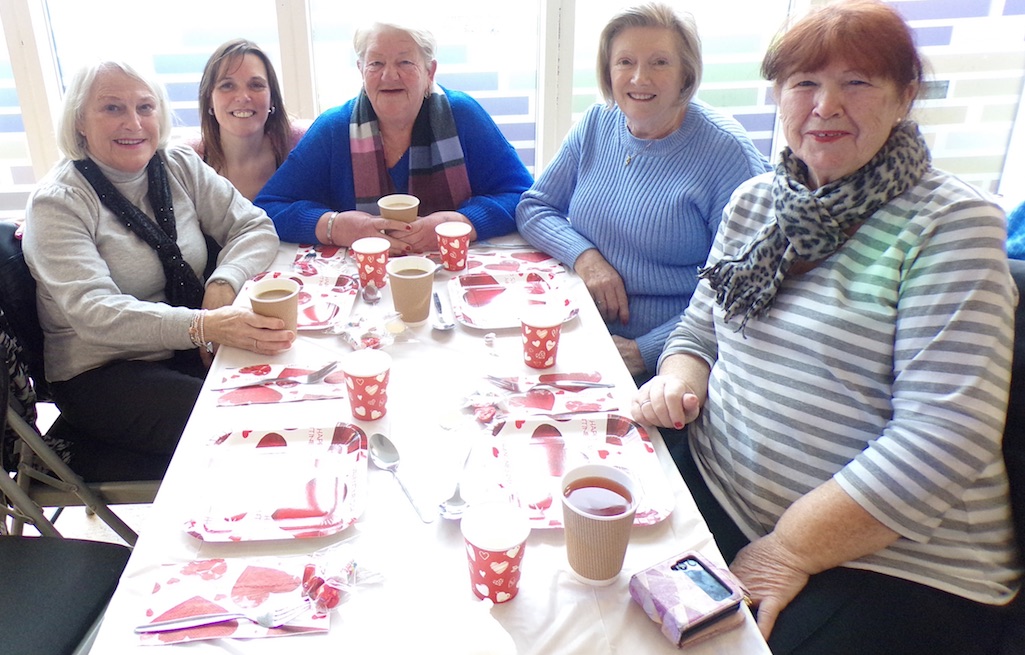 Thenue Housing serves Valentine's lunch with love