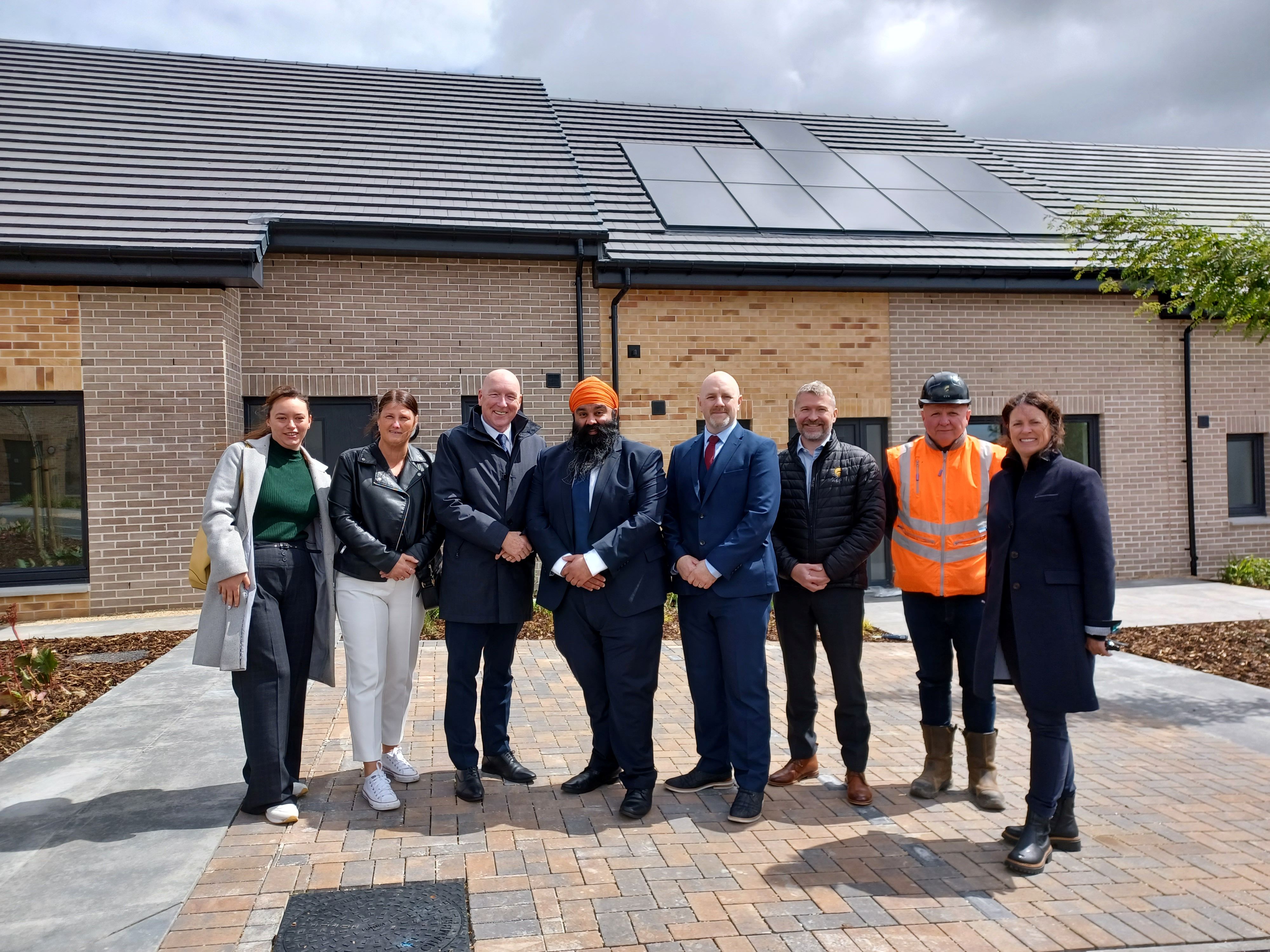 Tenants delight as new Bonhill council homes give huge benefits for family life