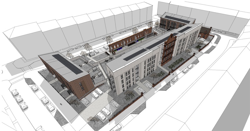 Housing association submits plans for Haghill Primary site