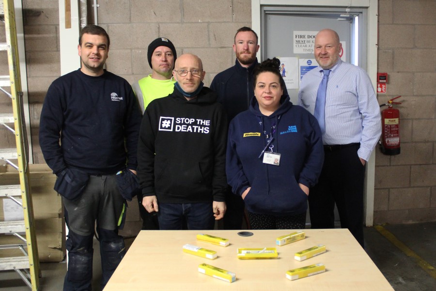 Hillcrest Maintenance tradespeople undertake naloxone training in bid to reduce drug deaths