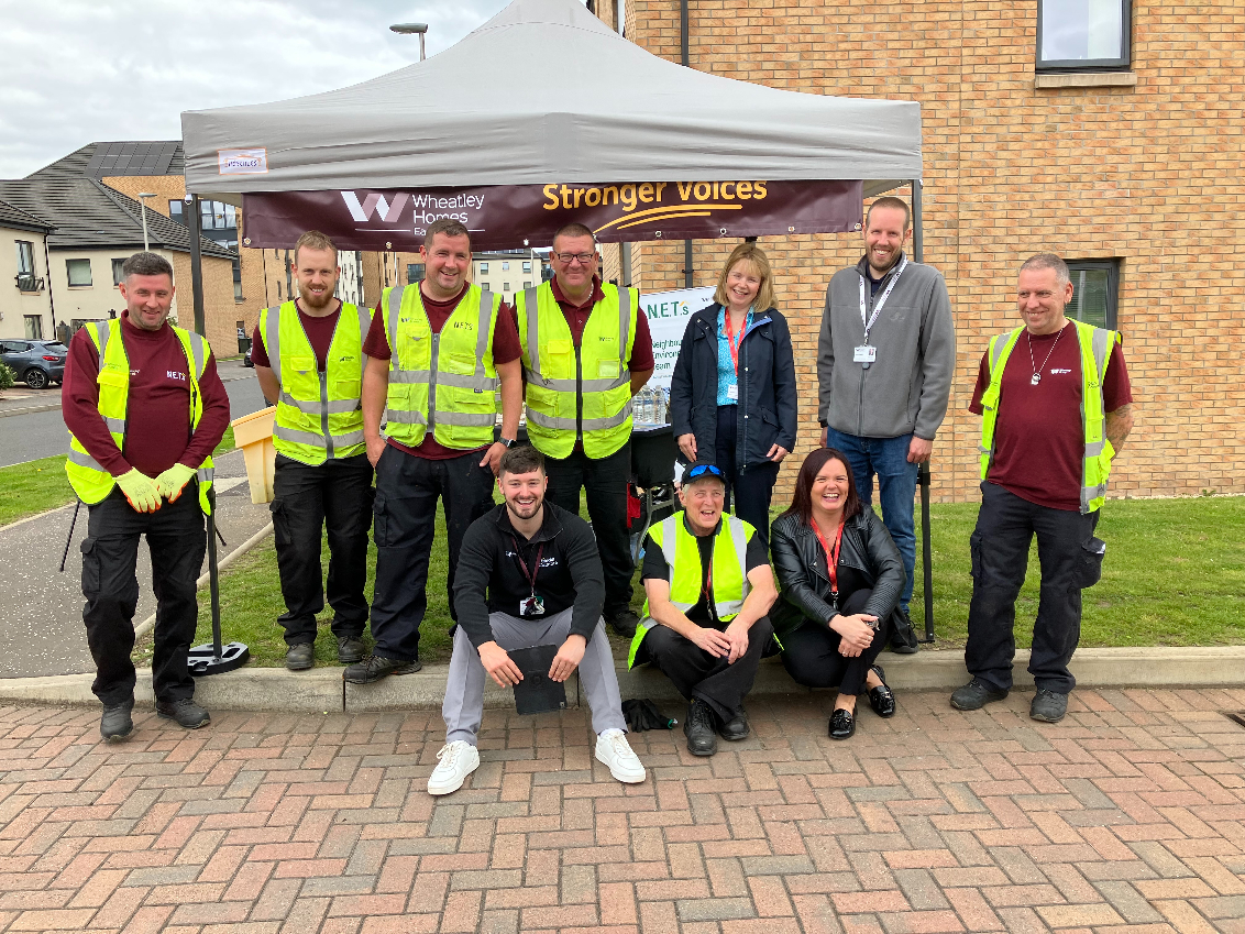 Wheatley community clean-up picks up pace in Edinburgh