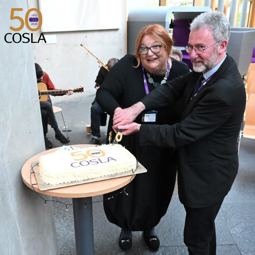 Video: 50 years of COSLA marked at Scottish Parliament reception