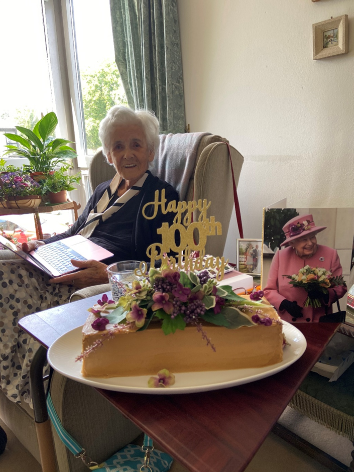 Viewpoint tenant Eve Kirk turns 100