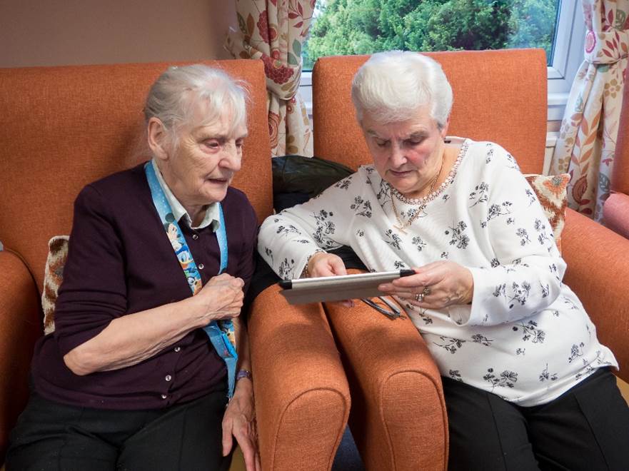 Trust tenants receive digital devices to help ease isolation and loneliness