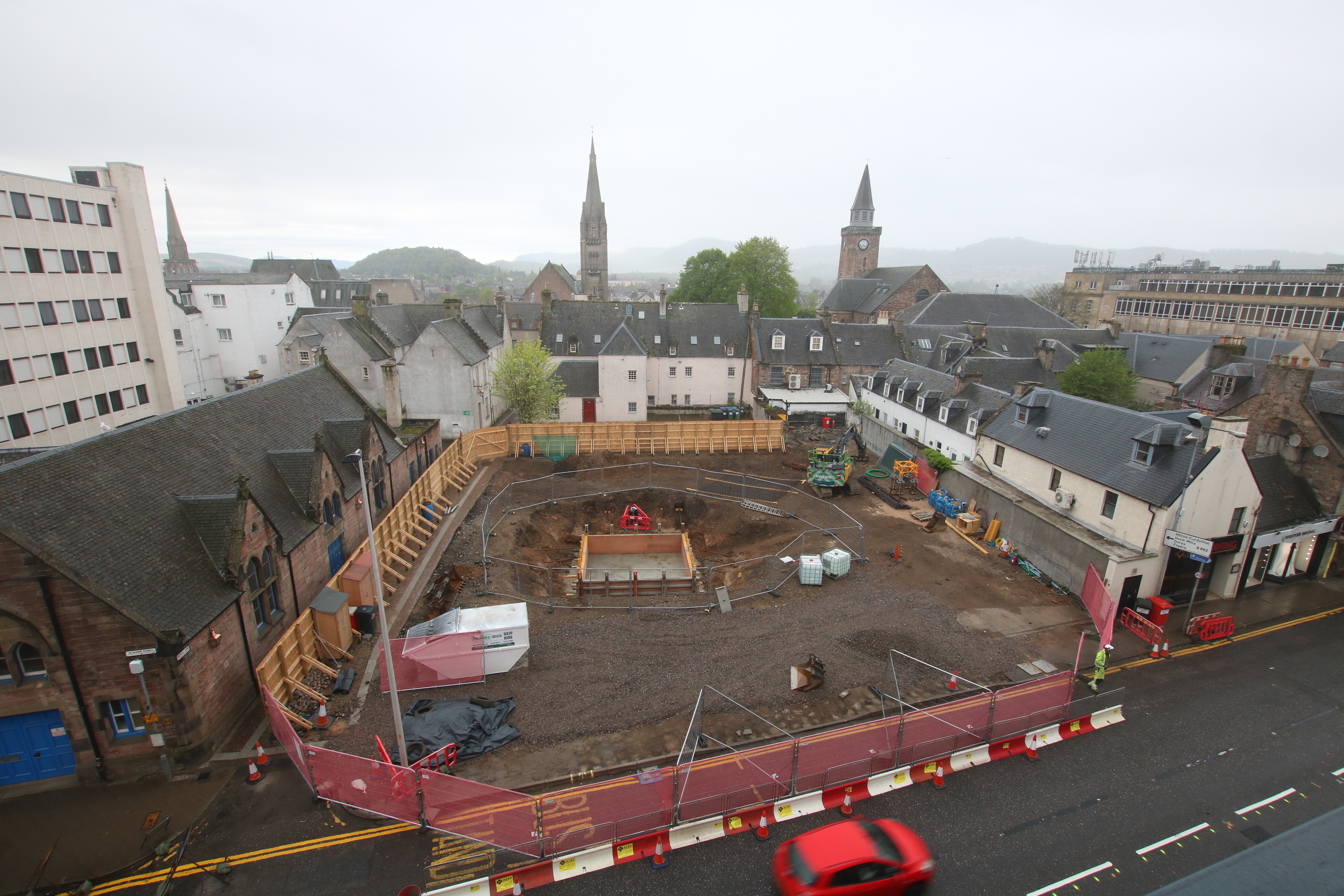 New homes for Inverness city centre under way