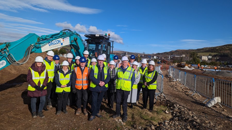 Work underway at former Largs primary school site