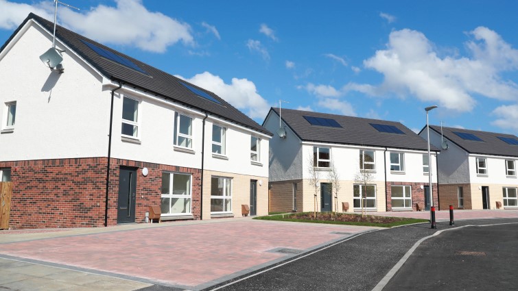 Thirty-eight new council homes in Larkhall completed