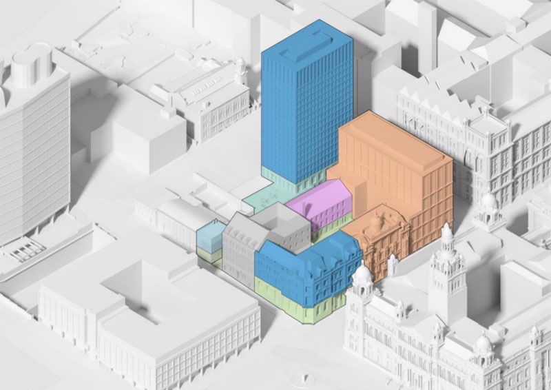 Build to rent block replaces student accommodation in Glasgow city centre proposal
