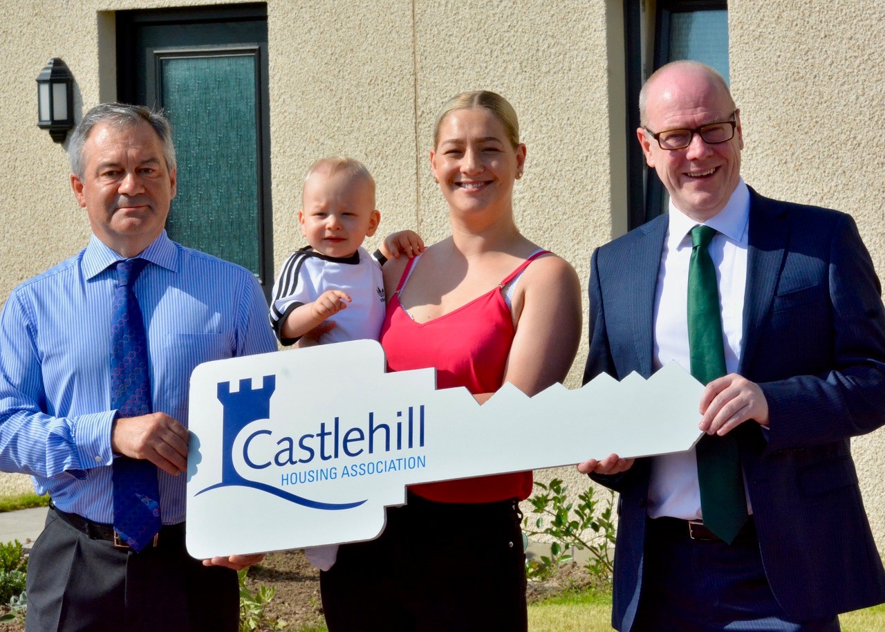 Housing minister officially opens new Aberdeen development