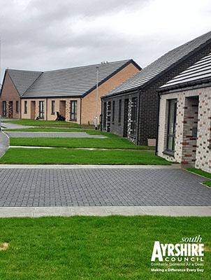 New housing at Mainholm is on track for completion of 160 homes