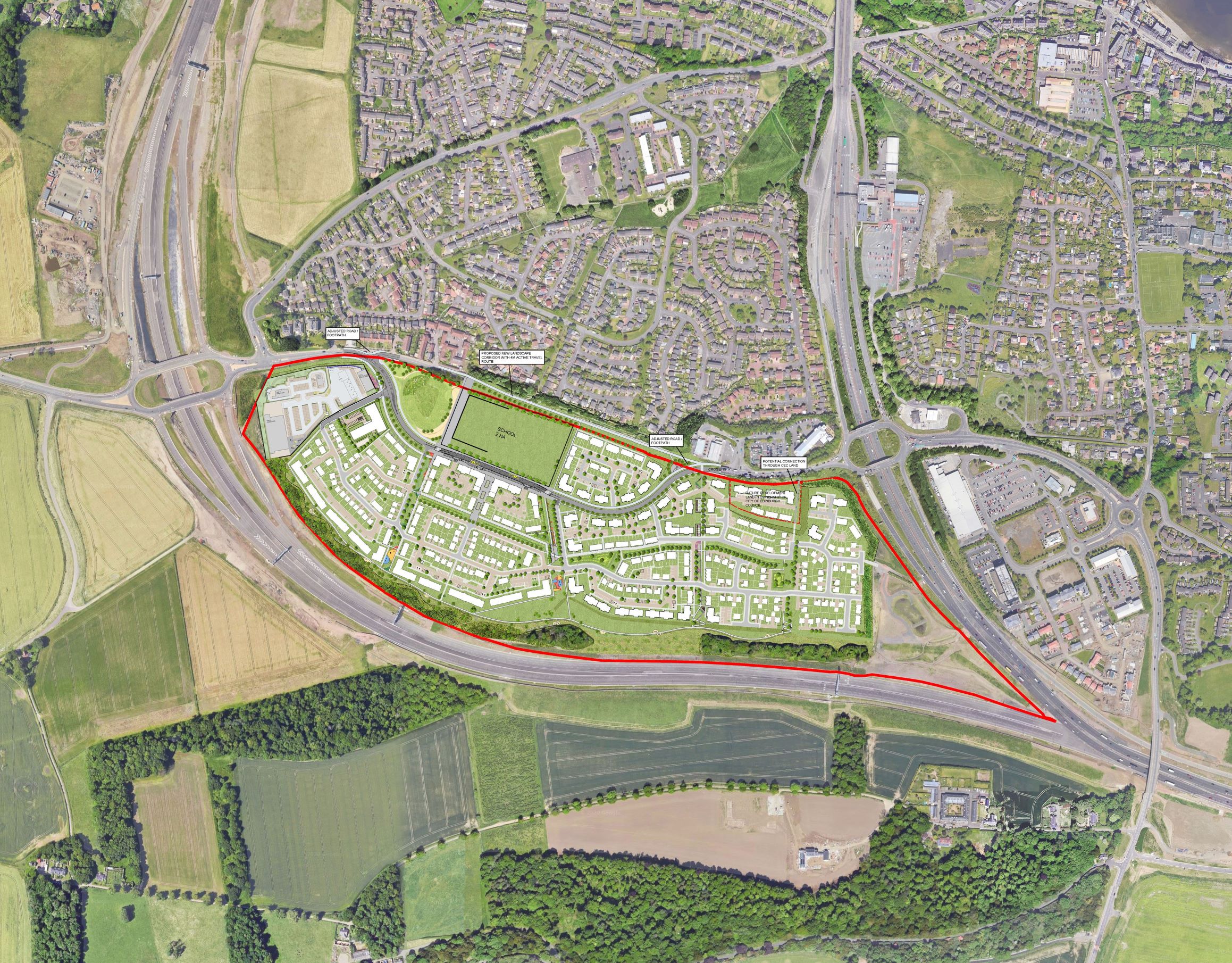 Work to start on 980-home Queensferry development