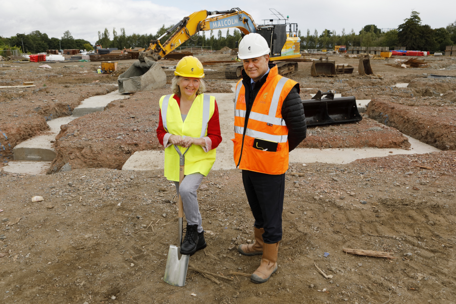 Edinburgh council breaks ground at Scotland's largest net-zero housing development