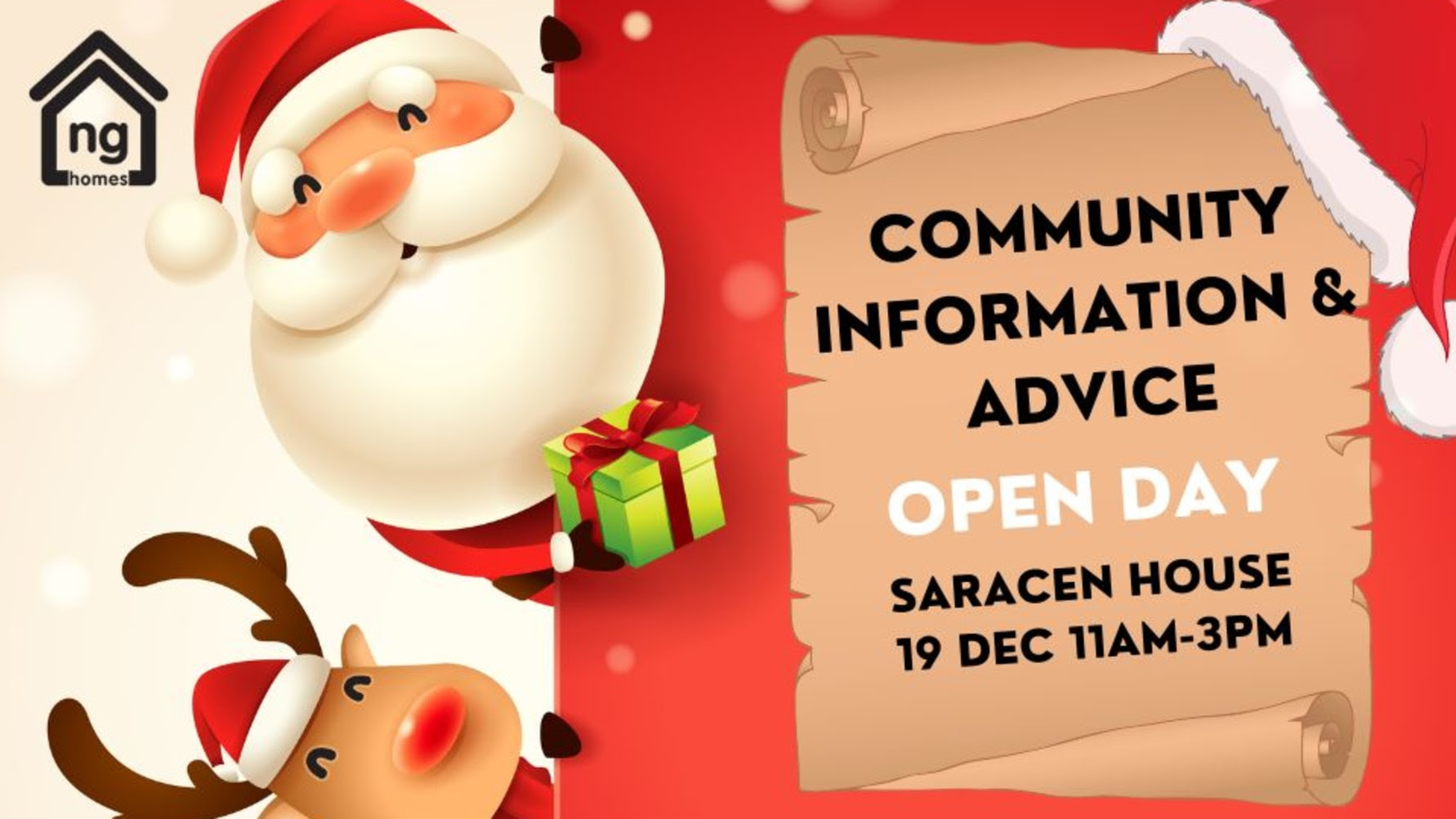 ng homes to host community information and advice day