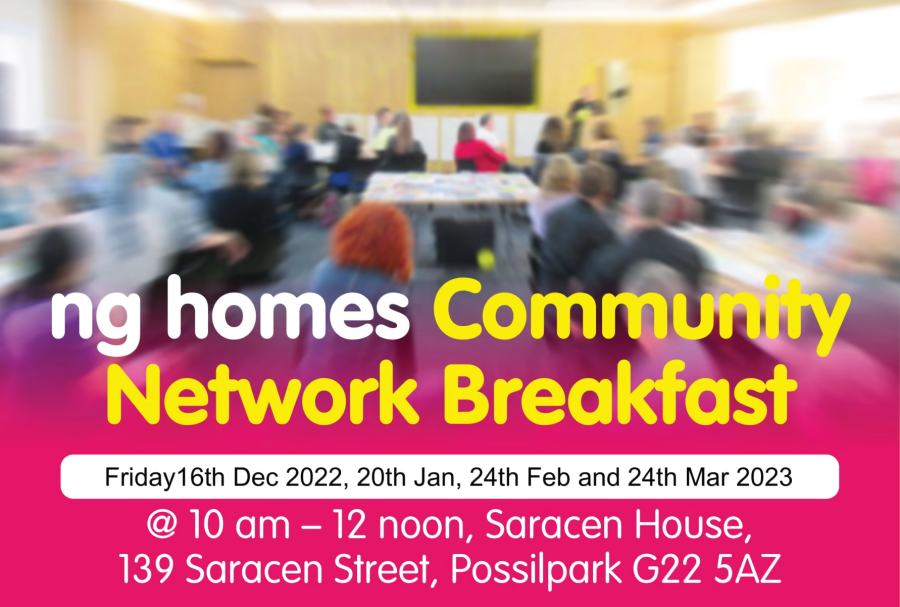ng homes' community networking breakfasts continue to build partnerships
