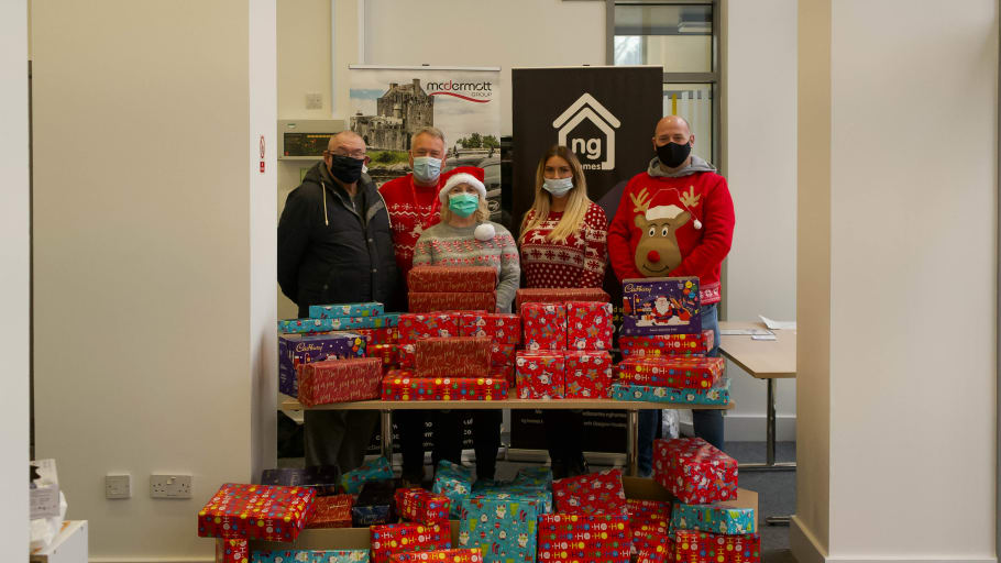 McDermott Group and M-Four bringing festive cheer to north Glasgow residents