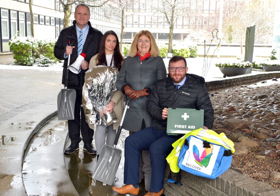 North Lanarkshire Council distributes emergency weather packs