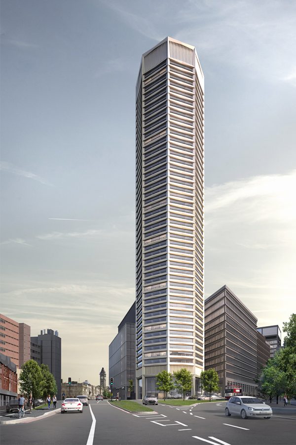 And finally... World's first pure octagonal residential high-rise planned for UK